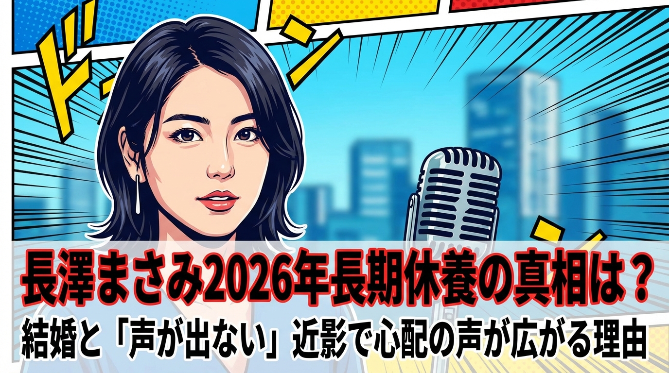 長澤まさみ2026年長期休養の真相は?結婚と「声が出ない」近影で心配の声が広がる理由