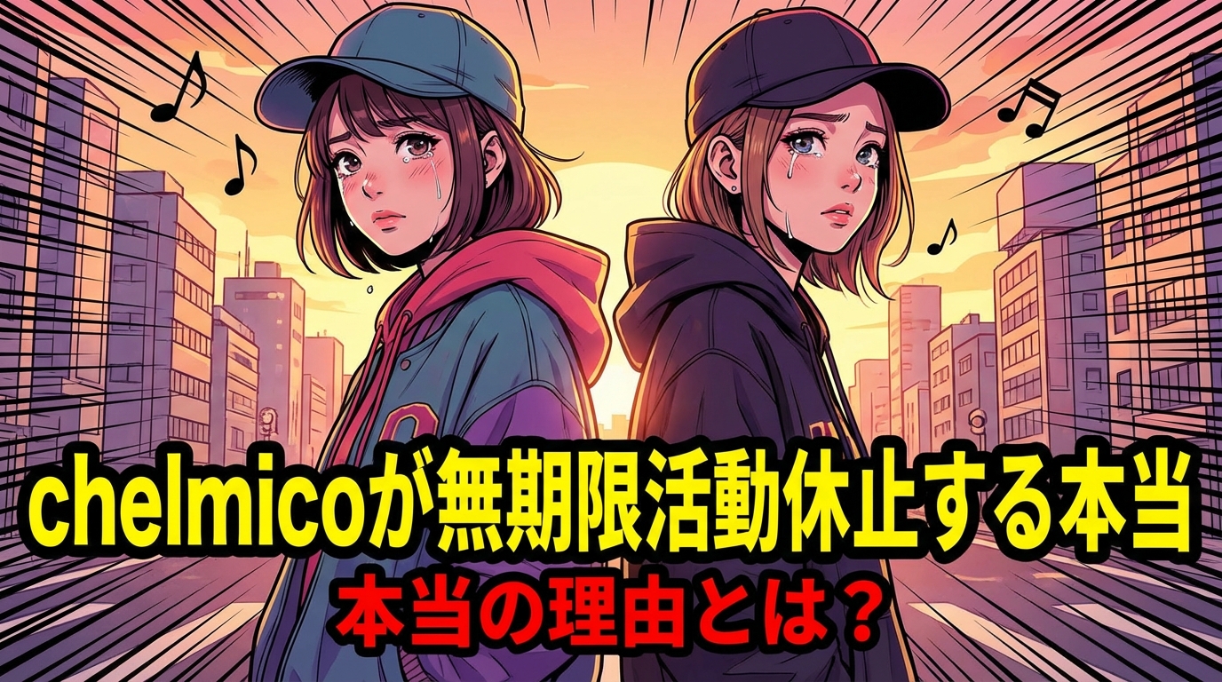 chelmicoが無期限活動休止する本当の理由は?Mamikoの体調とソロ活動の背景を整理