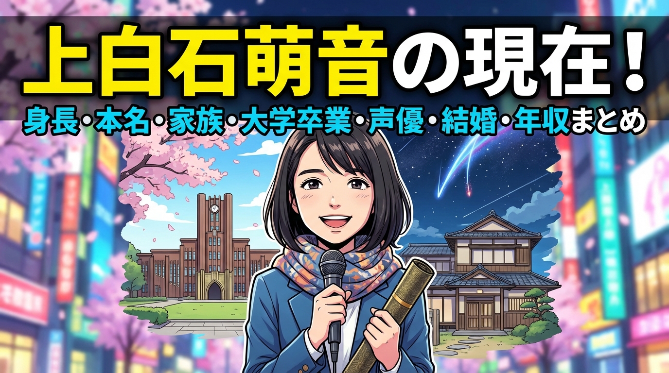 上白石萌音の現在！身長や本名・実家の家族と妹萌歌・明治大学8年での卒業・君の名は声優・結婚や彼氏の噂・年収まとめ