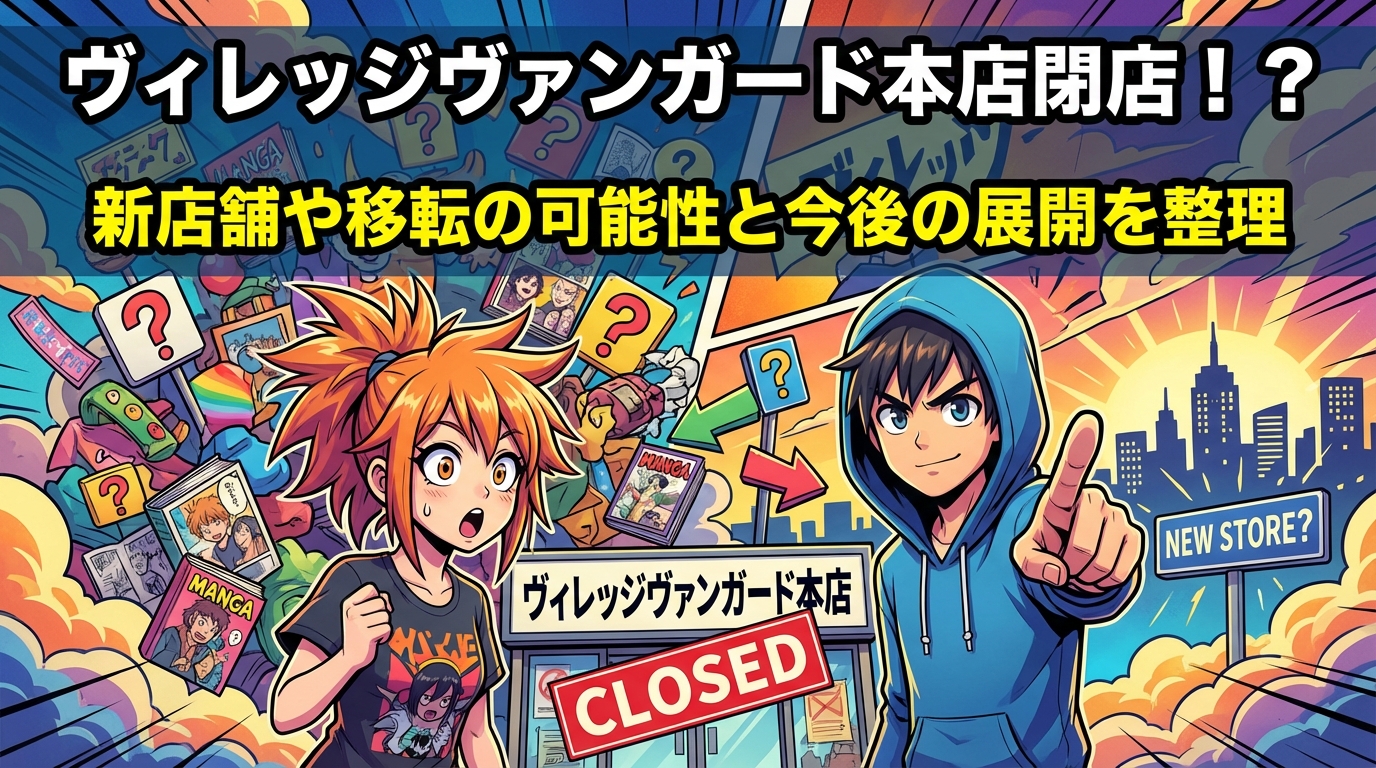 ヴィレッジヴァンガード本店閉店で新店舗や移転の可能性はある？今後の展開を整理