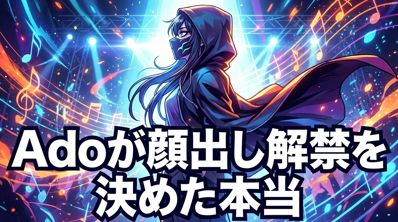 Adoが顔出し解禁を決めた本当の理由は？過去の否定から半生MV公開までの経緯