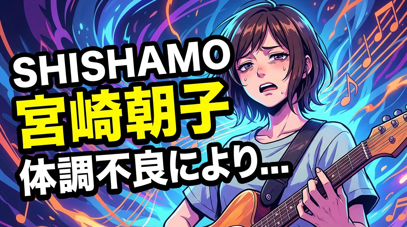 SHISHAMO宮崎朝子の体調不良の理由は何？ファイナルツアー中止の背景と今後