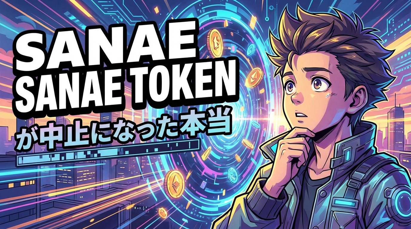 SANAE TOKENが中止になった本当の理由は？運営判断の背景と補償問題を整理