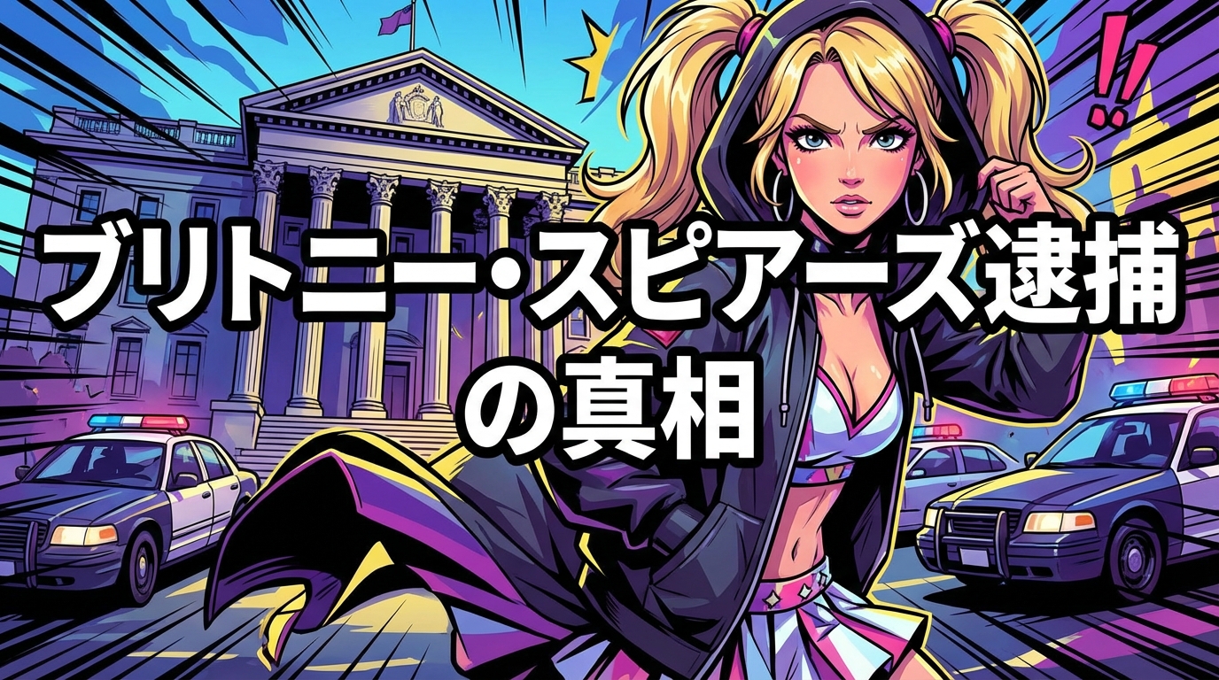 ブリトニー・スピアーズ逮捕の本当の理由は？メンタル面の変化と後見制度解除後の転落