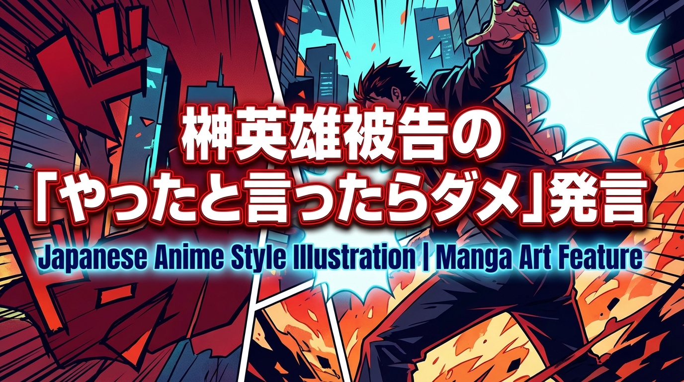 榊英雄被告の「やったと言ったらダメ」発言の意味とは？告発俳優が明かした言葉の背景を整理