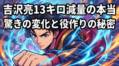 吉沢亮13キロ減量の本当の理由は？朝ドラ役作りで踏み込んだ背景と安全性を整理