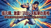 塙元輝はなぜプロレス転身を決意？柔道講師を辞めた理由と今後の可能性