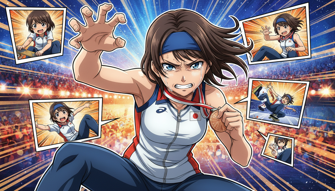 中井亜美選手が銅メダルを獲得するまでの経緯