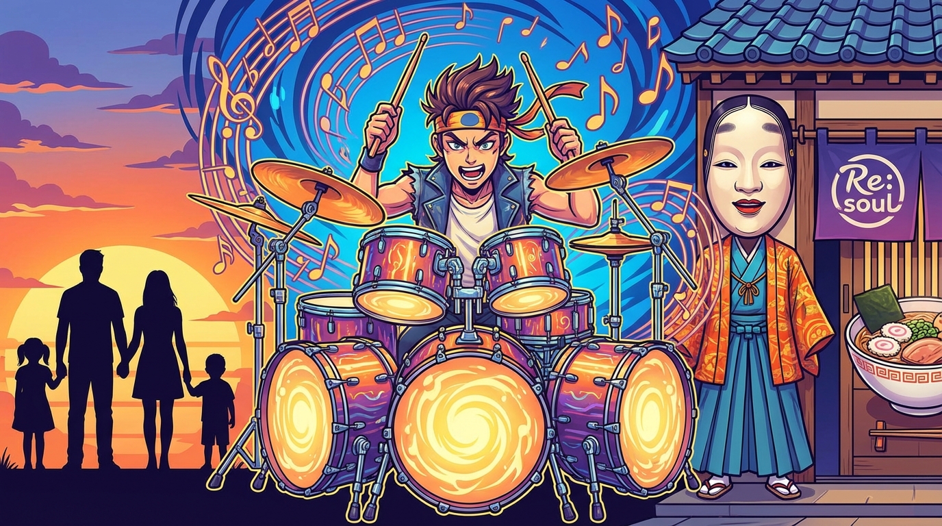 真矢さんの生い立ちと能楽師だった父親